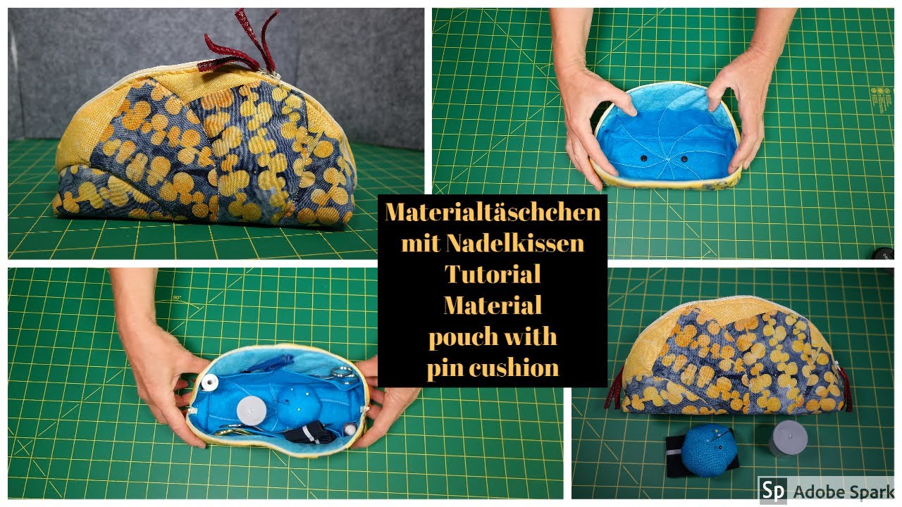 wie geht Patchwork Zubehörtasche nähen - noch ein Organizer auf YouTube 😀