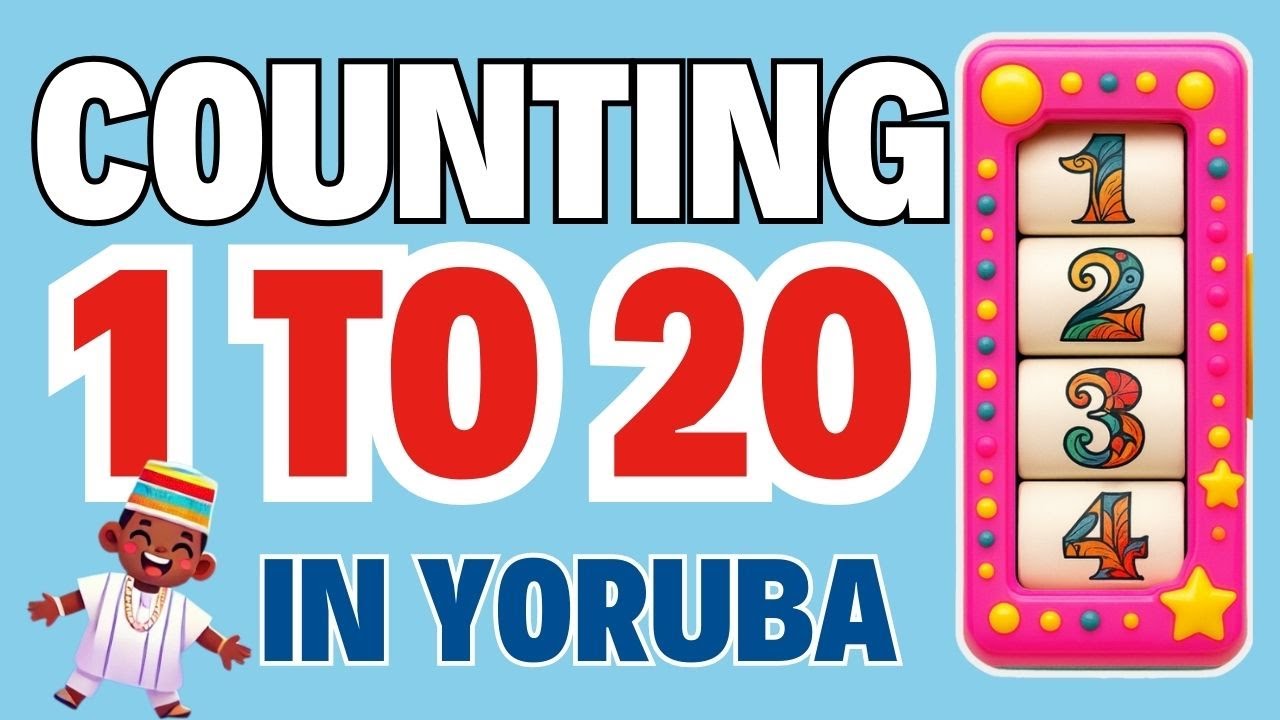 Learn to Count 1-20 in Yoruba and English | Kika Nomba | Fun Yoruba Number Song for Kids