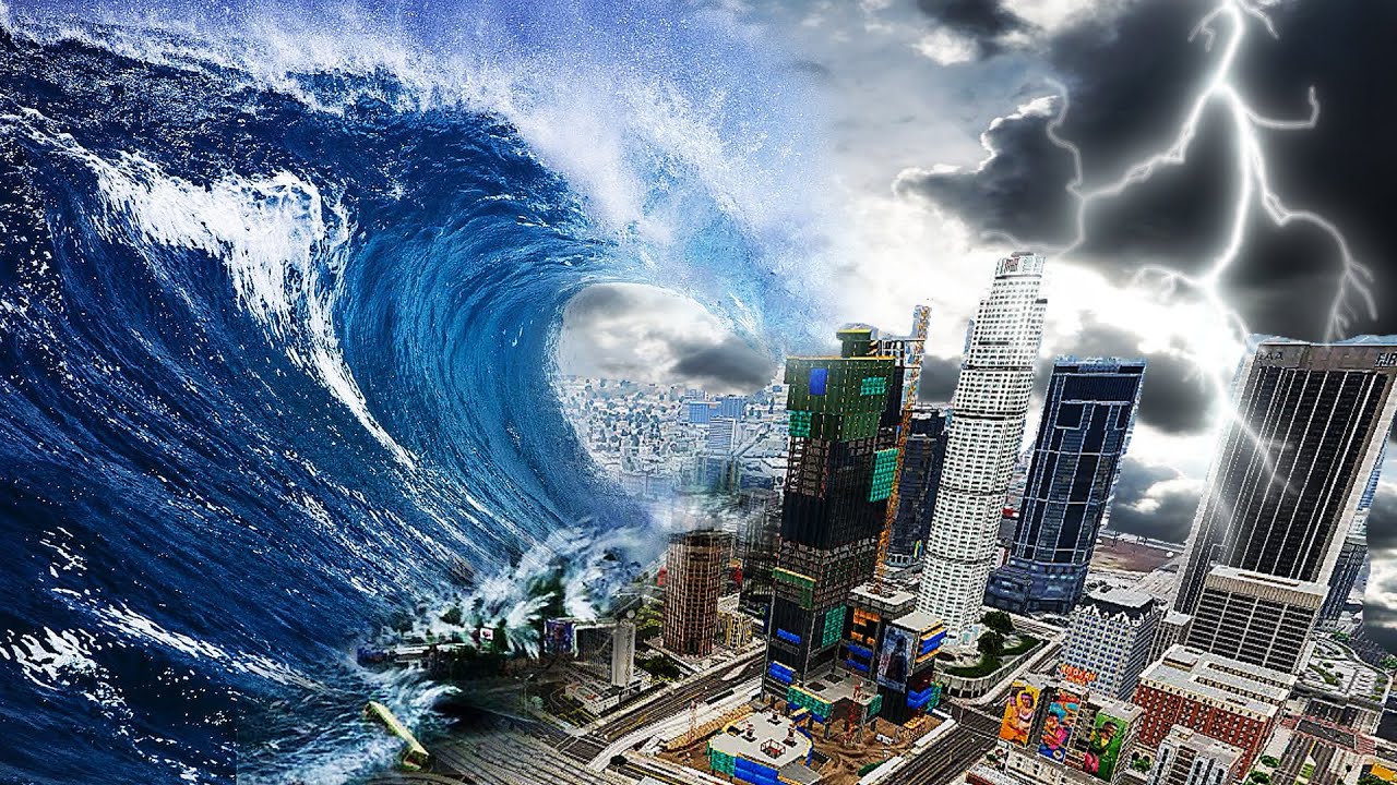 【Officer Ck】GAT5 海啸攻击洛圣都！TSUNAMI ATTACK in LOS SANTOS !
