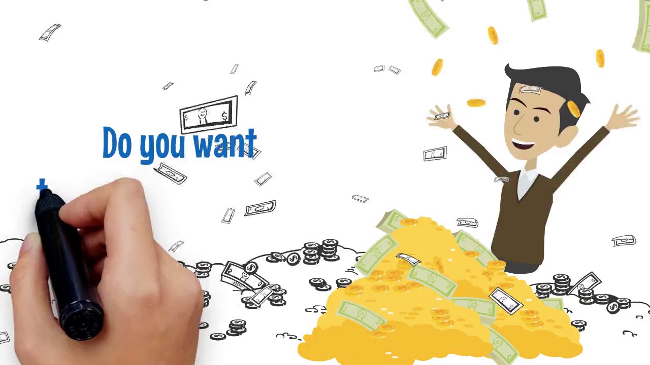 Make Money 2D animation Video