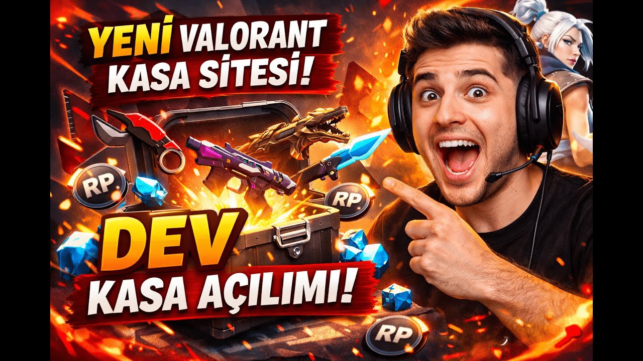 VALORANT KASA AÇMA SİTESİ ÇIKMIŞ / BEDAVA VALORANT VP