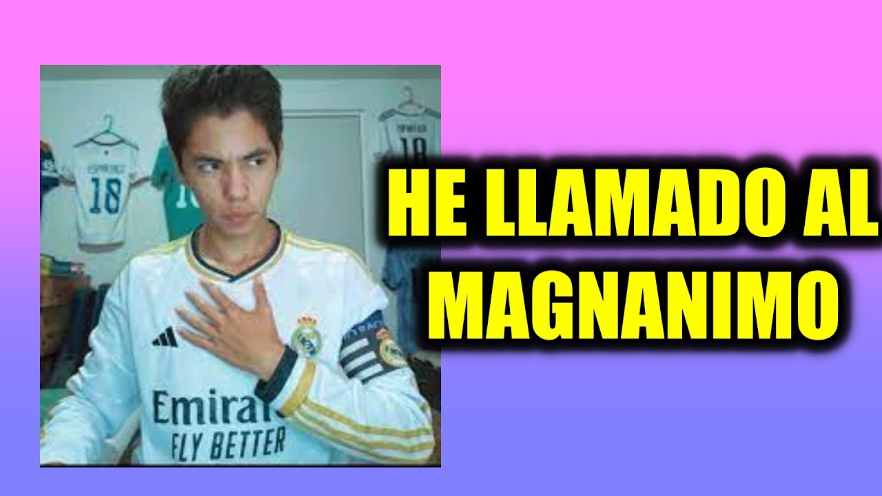 HE LLAMADO AL MAGNANIMO DURANTE MI STREAM (ESPARTACO 18 LLAMADA)