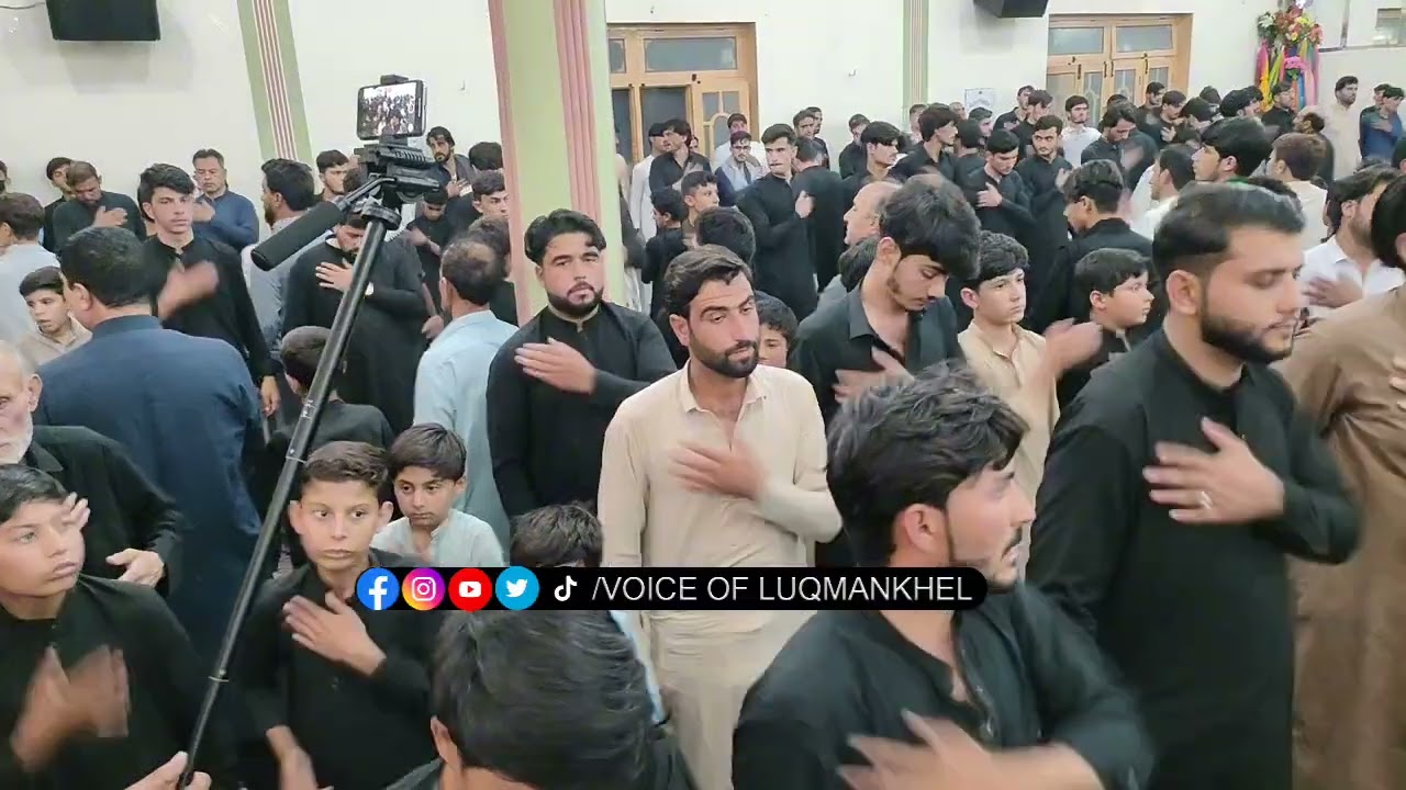شب ہفتم سینہ زنی در کنڈے زیارت کڑمان