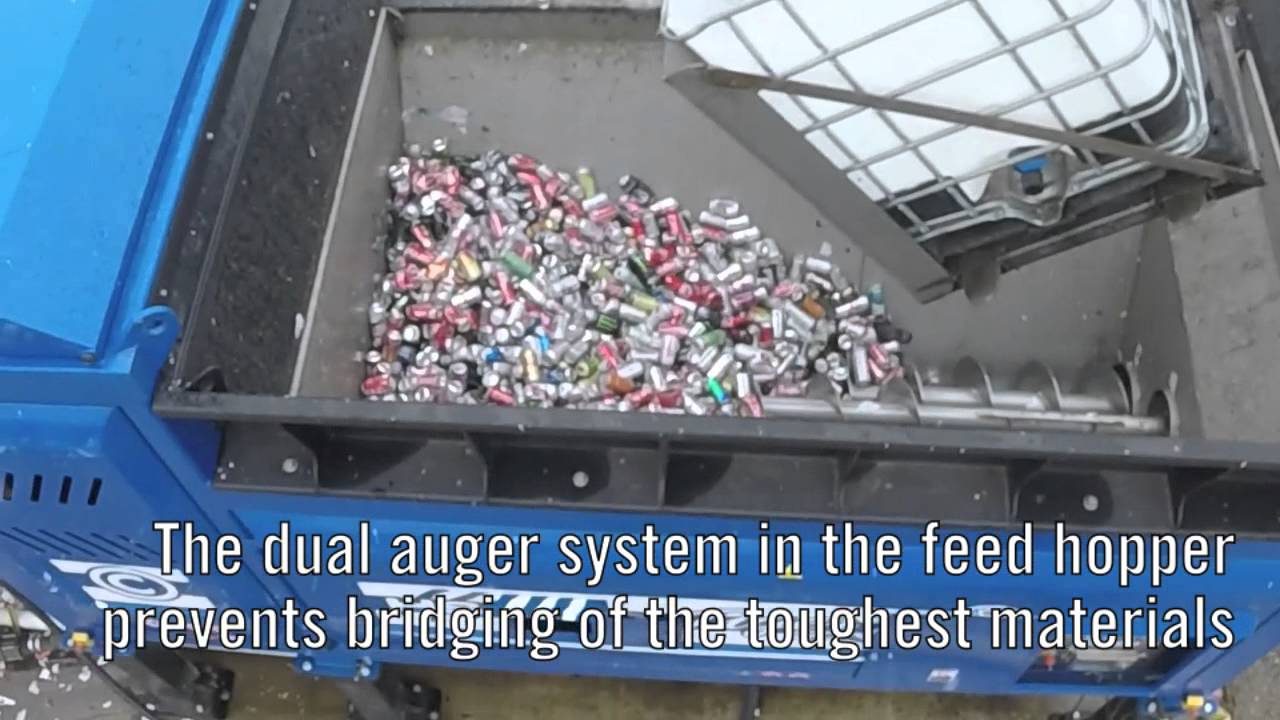 Tiger Depackager Aluminum Cans