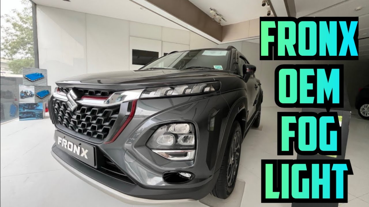 2025 Fronx Nexa Genuine Fog Lamp OEM kit with Pricing 💯 Installation via Review