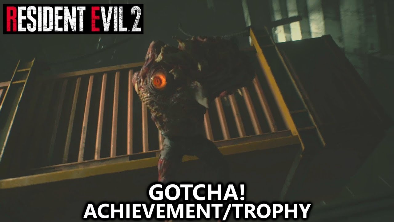 Resident Evil 2 - Gotcha! Achievement/Trophy - Using the Crane only once during 2 G Boss Fight