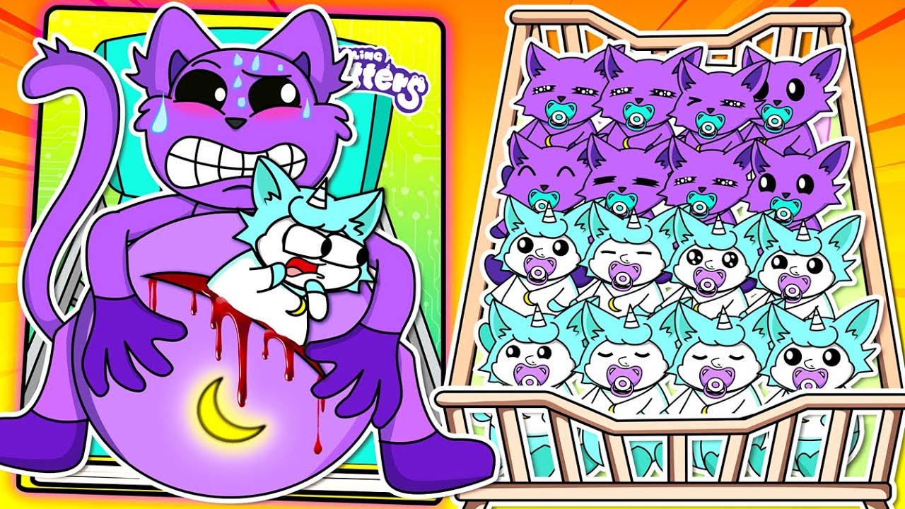 🎪Paper DIY 🎪 Rescue Poppy Playtime Chapter 3 Pregnant Many Children - 1000 Babies 👶👶 Game Book