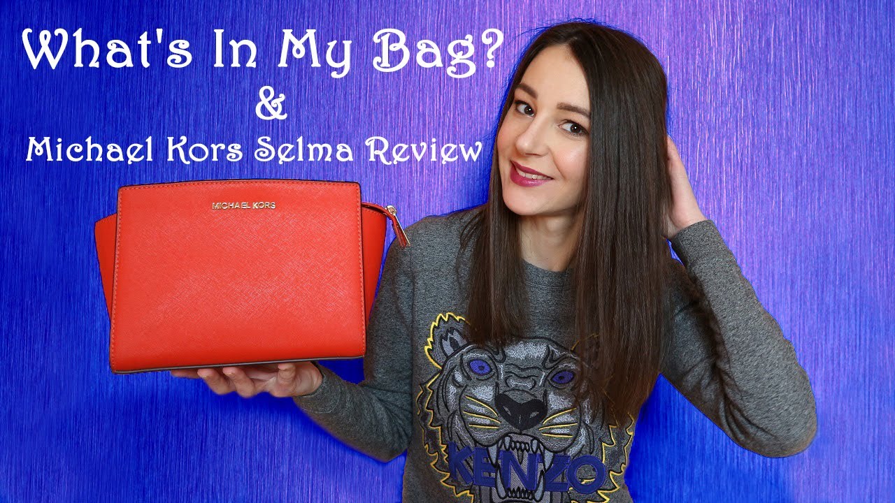 TAG: ЧТО В МОЕЙ СУМКЕ? Обзор сумки MICHAEL KORS SELMA Medium | What's in my Bag? + Review