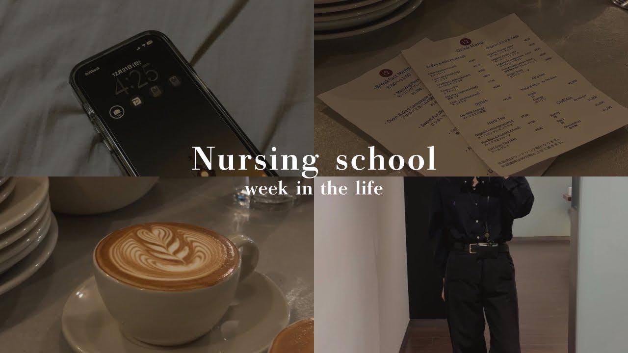 vlog｜朝方看護学生の年末年始🧥｜バイト｜4時起き｜渋谷｜カフェ