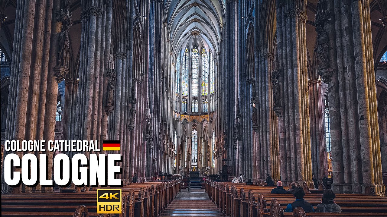 Cologne Cathedral 🇩🇪 Complete Walking Tour in the World’s Most Impressive Gothic Structure【4K HDR】