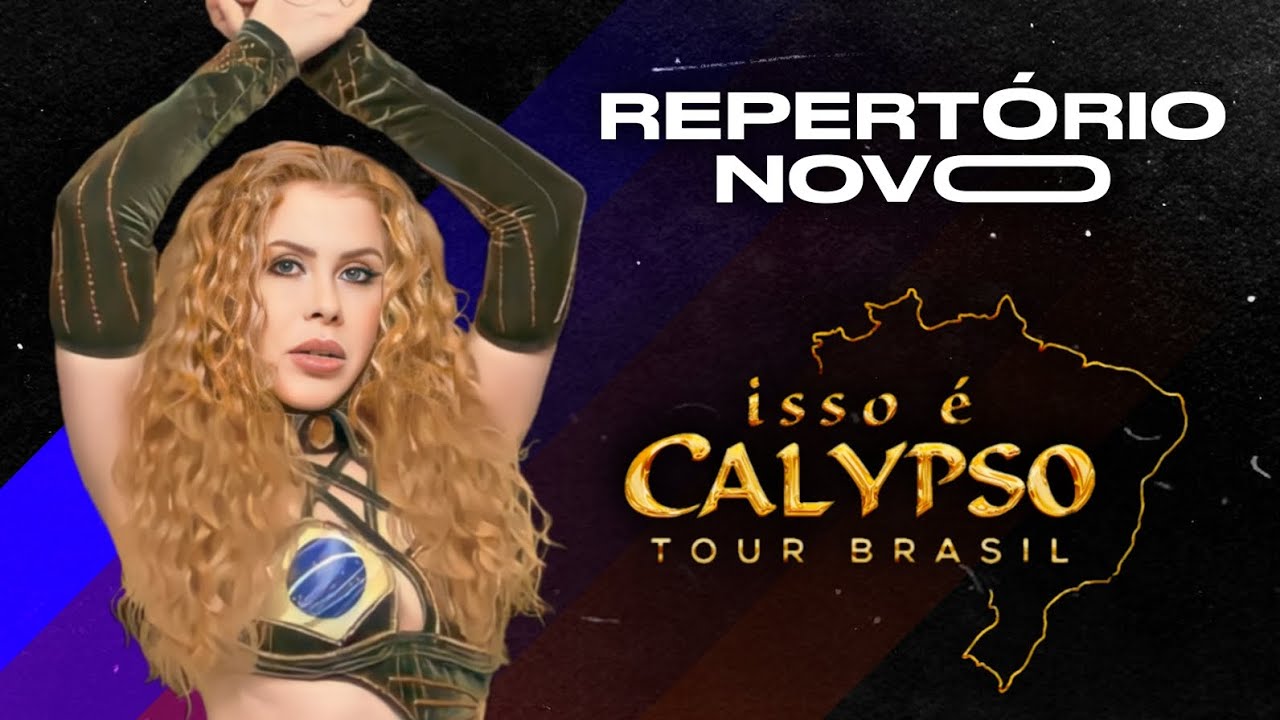 Cd Isso é Calypso Tour Brasil ( Joelma ) Repertório Novo #joelma