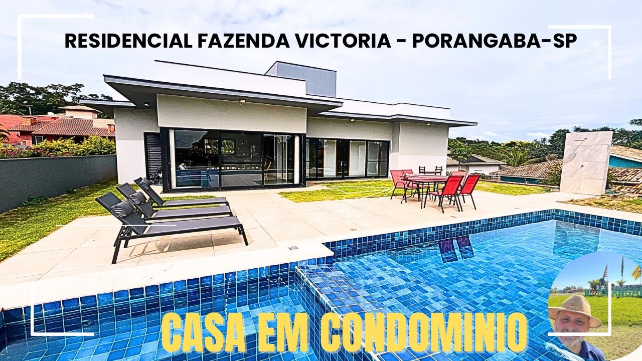 Casa no Residencial Fazenda Victoria - Porangaba/SP - 630 mil - 11 9 8595 2822