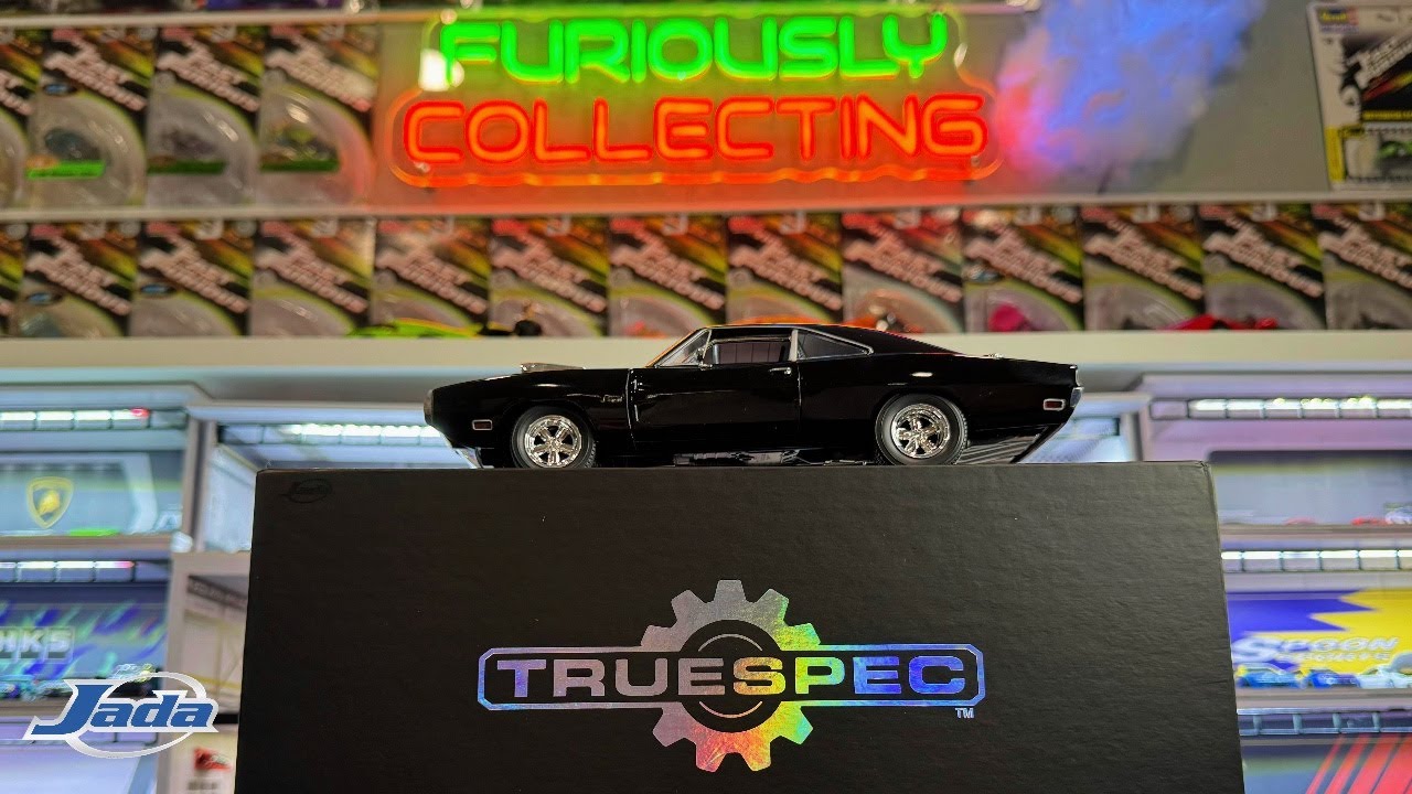 Unboxing Jada Toys True Spec Fast and Furious Dom's Dodge Charger 1/24 Diecast
