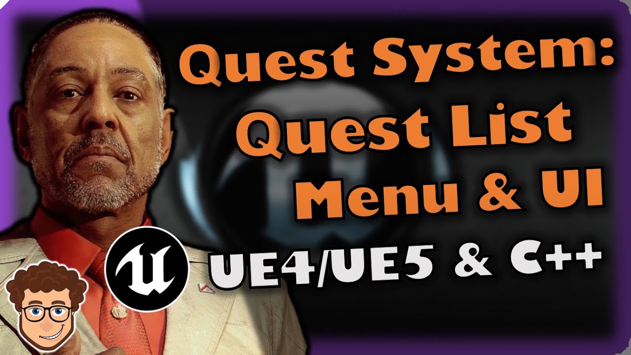 Quest List Menu & UI! | How To Make YOUR OWN Action RPG | UE4/UE5 & C++ Tutorial, Part 46