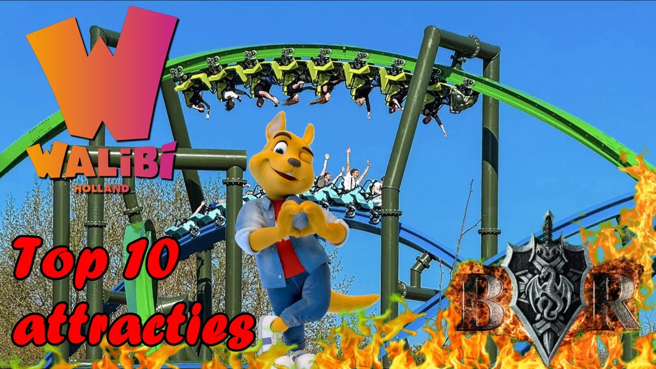 Top 10 attracties Walibi Holland 2025