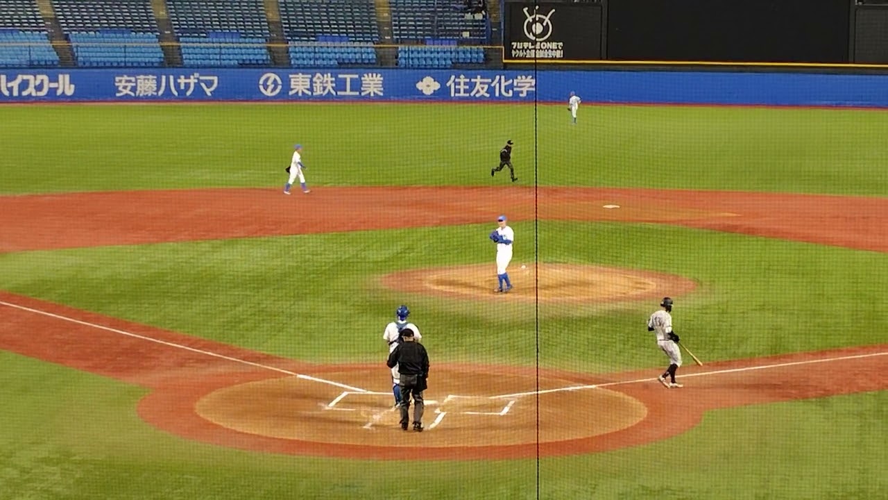 青山学院大学 中西聖輝投手（智辯学園和歌山高等学校・中日1位指名）初回無失点投球