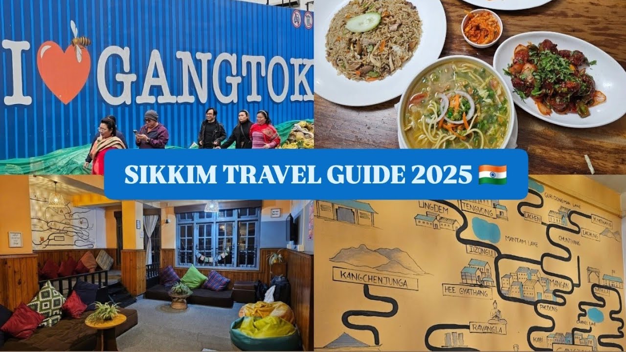 Reaching Sikkim and Zostel Gangtok Review | Sikkim Itinerary 2025 🇮🇳