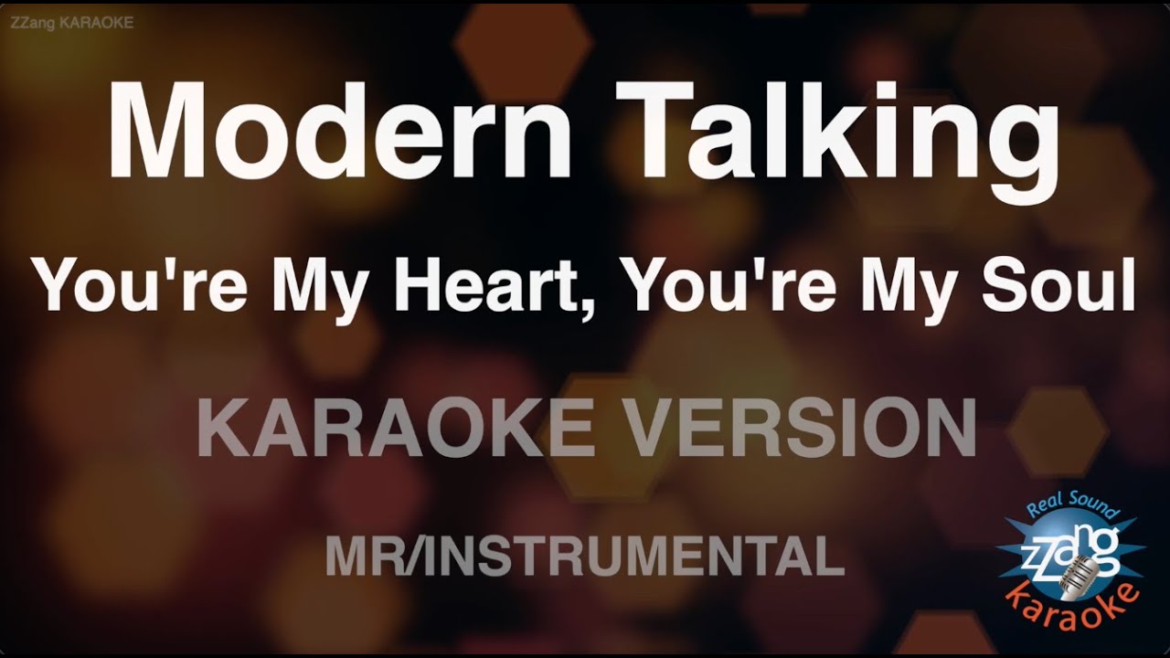 Modern Talking - You're My Heart, You're My Soul (Instrumental) (Karaoke Version)