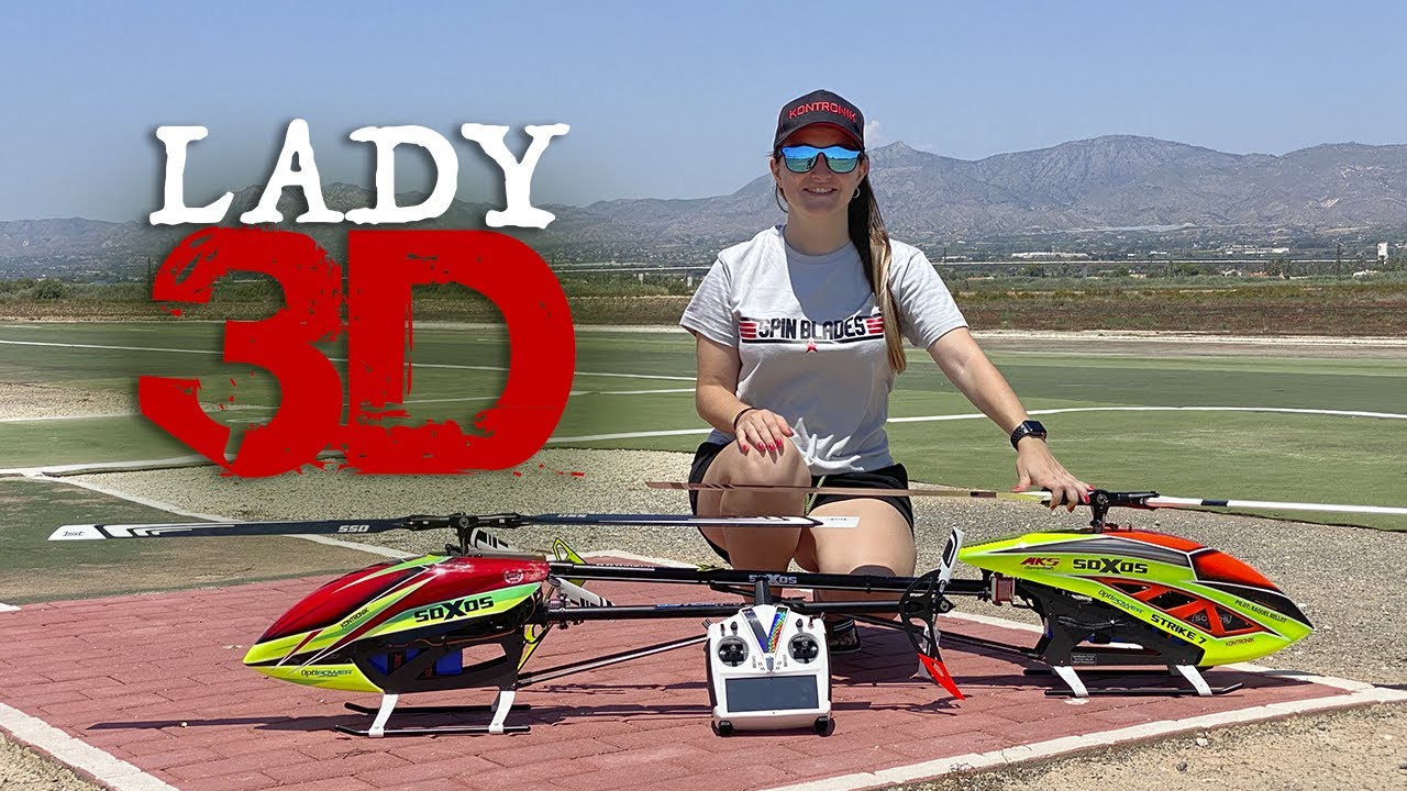 Raquel Bellot - CRAZY LADY 3D HELI Soxos