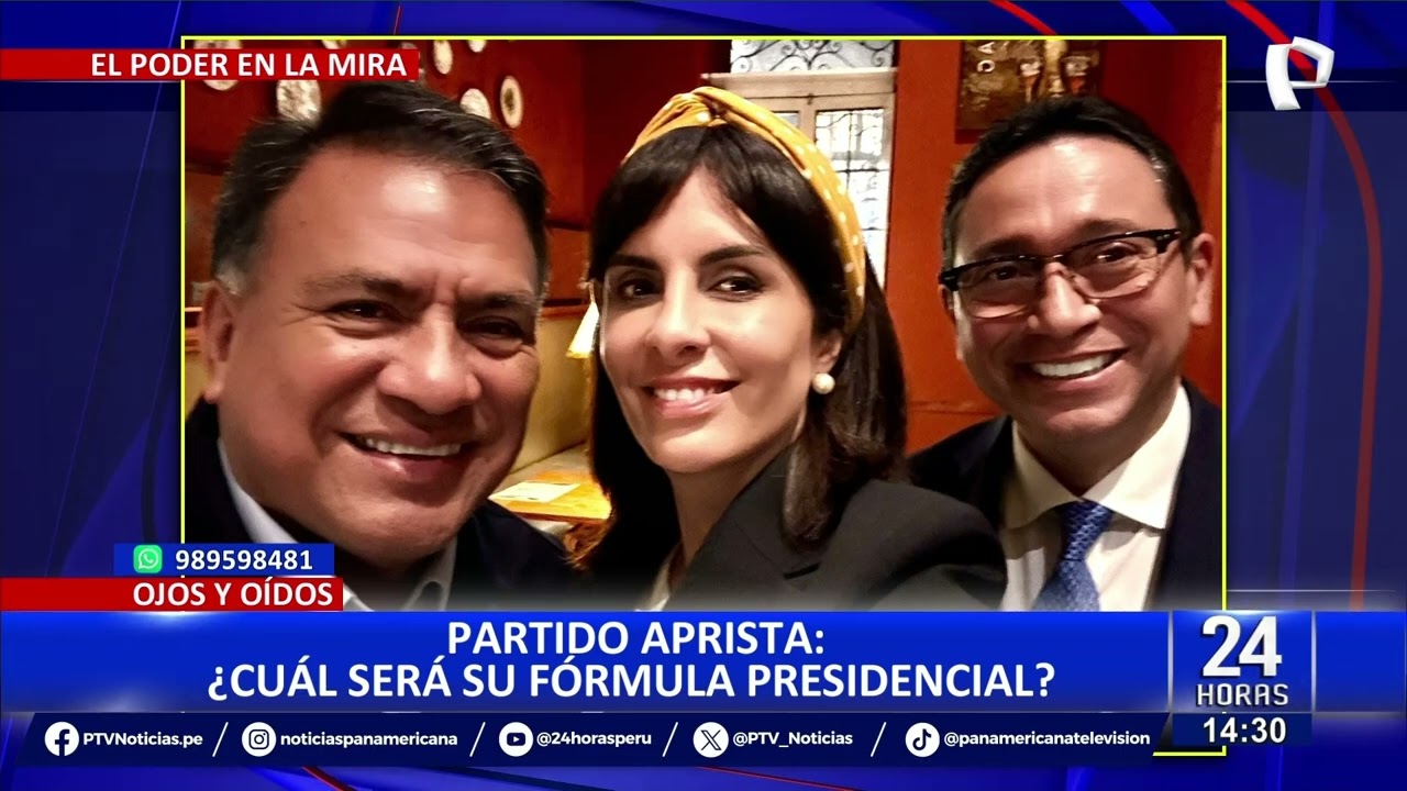 APRA presenta  primera lista para elecciones 2026 con Jorge del Castillo