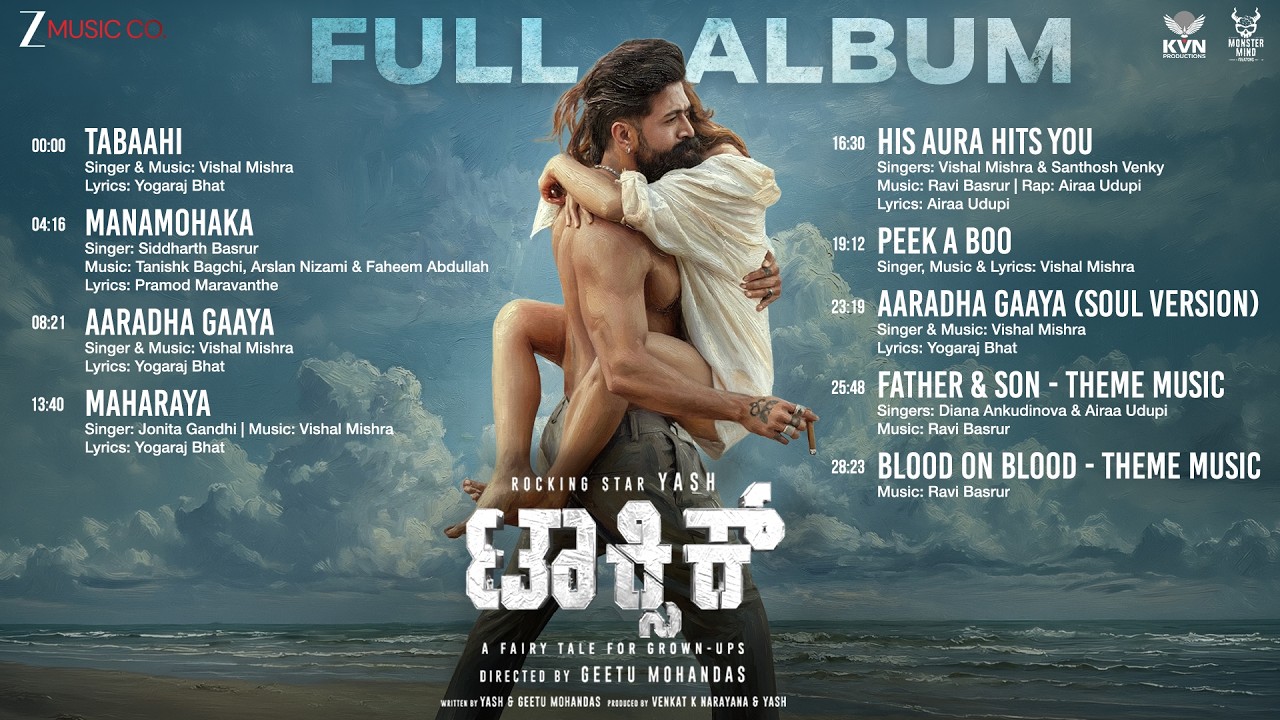 Toxic (Kannada) - Full Album | Rocking Star Yash, Kiara Advani, Nayanthara, Tara S, Huma, Rukmini