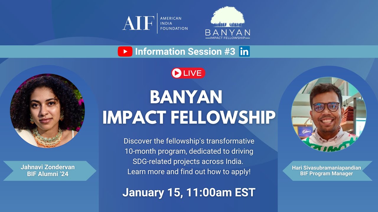 Banyan Impact Fellowship - Information Session