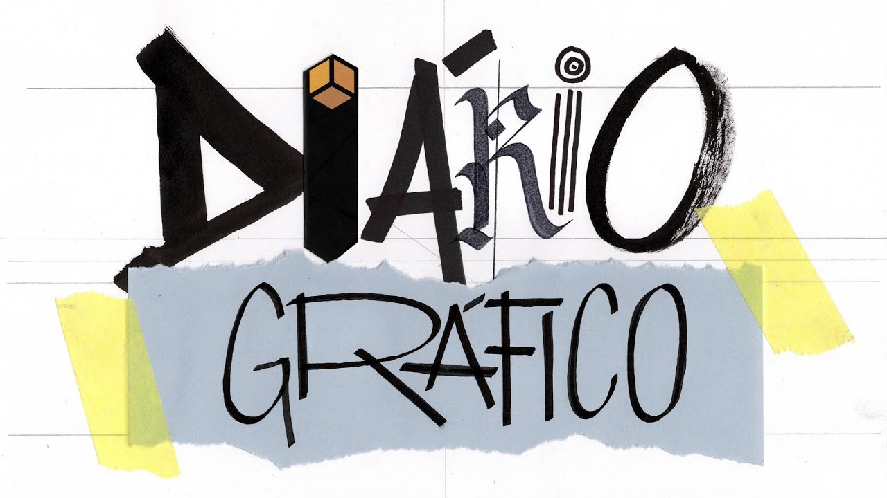 Diário gráfico - Criação do caderno de desenho