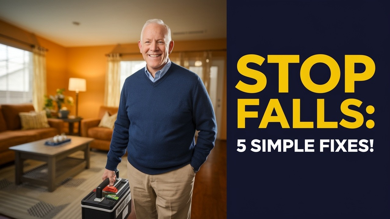 How to prevent falls & injuries at home after 60|Elderly, Seniors