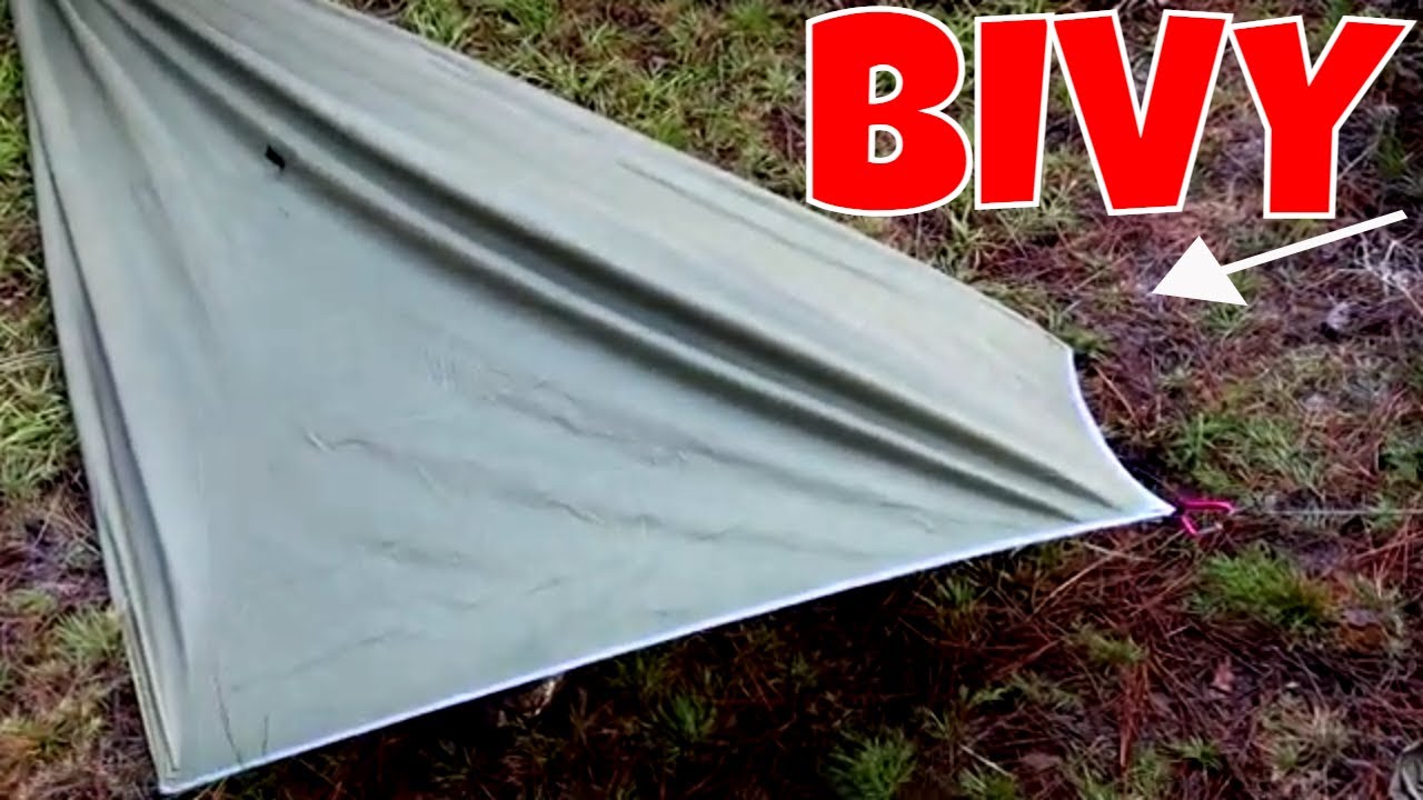 HOW TO SET UP THE BIVY BAG TARP SHELTER
