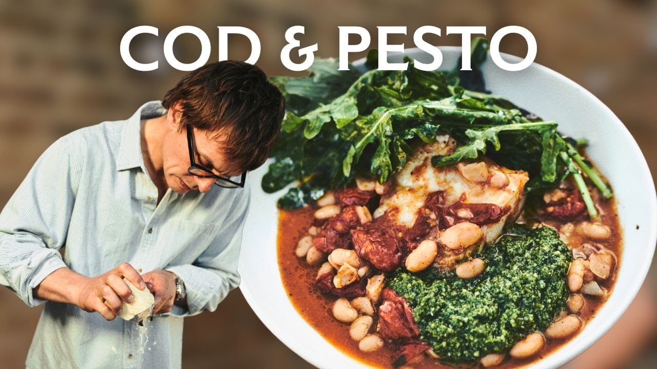 Easy Weeknight Cod with Pesto | Thomas Straker