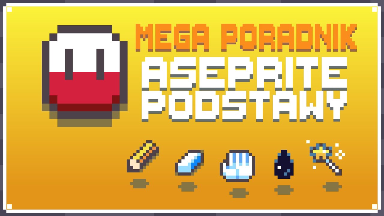 MEGA PORADNIK Aseprite (Pixel Art)
