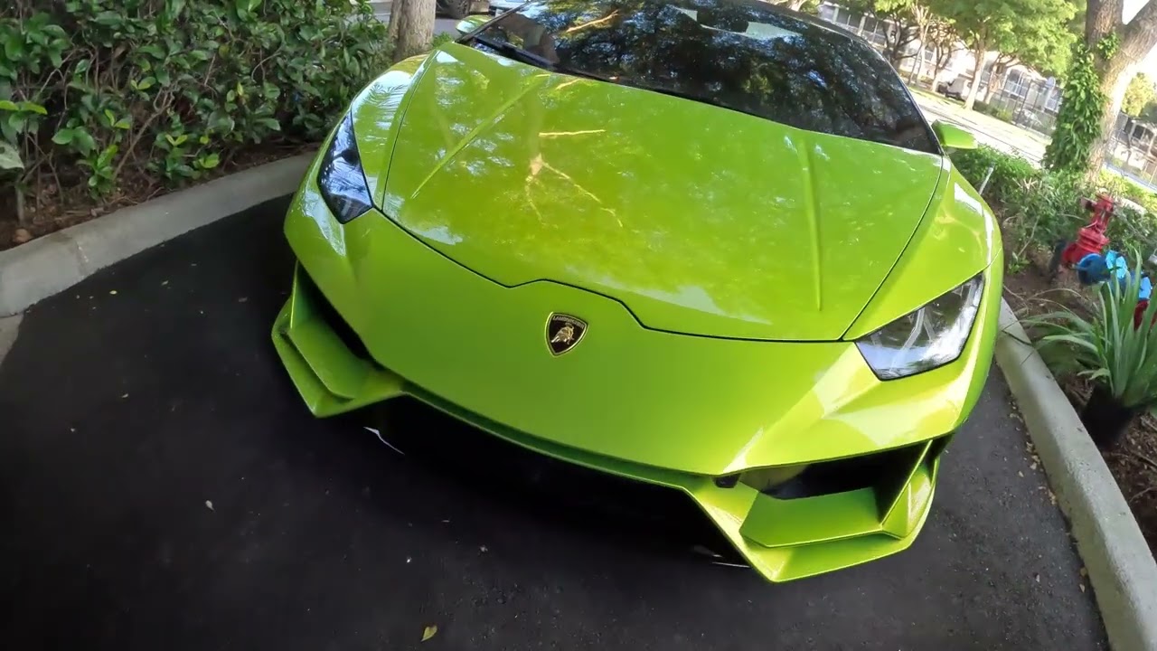 A random person, Lamborghini