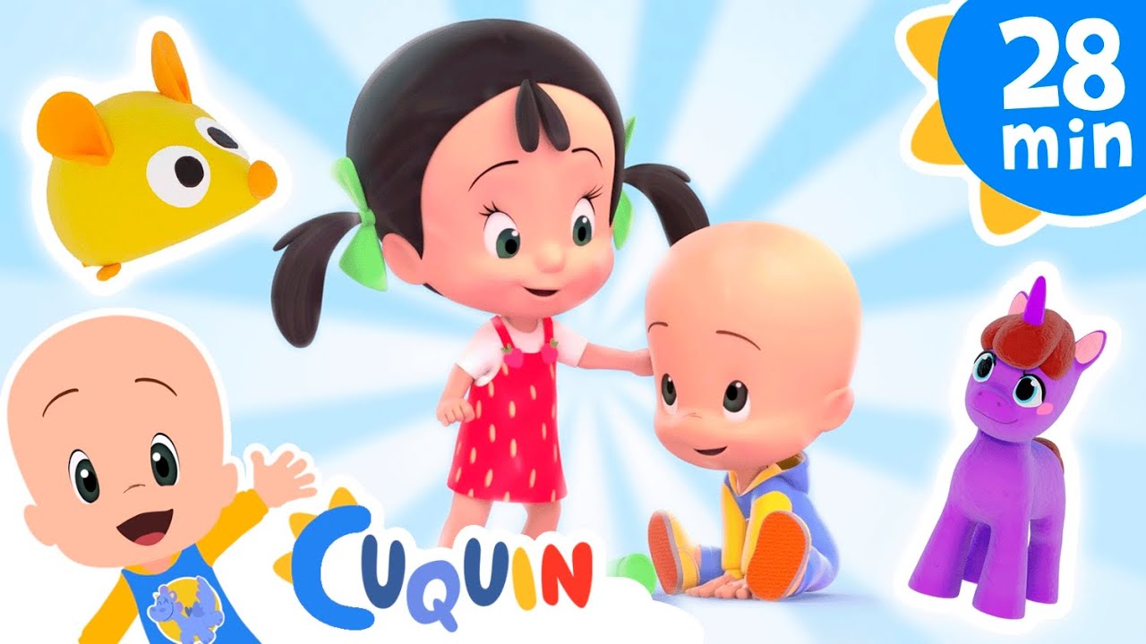 ¡Plastilina de colores! Aprende los animales con Cuquín