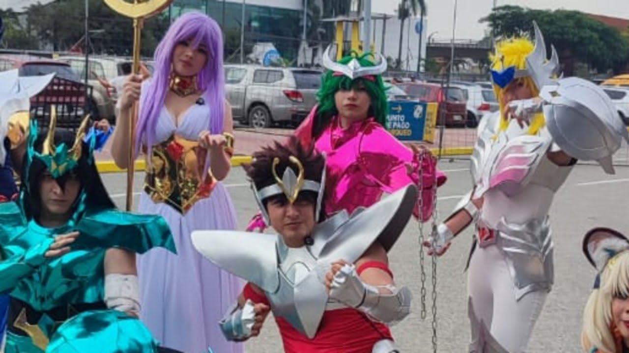 Grupal Saint seiya COMIC CON 2025