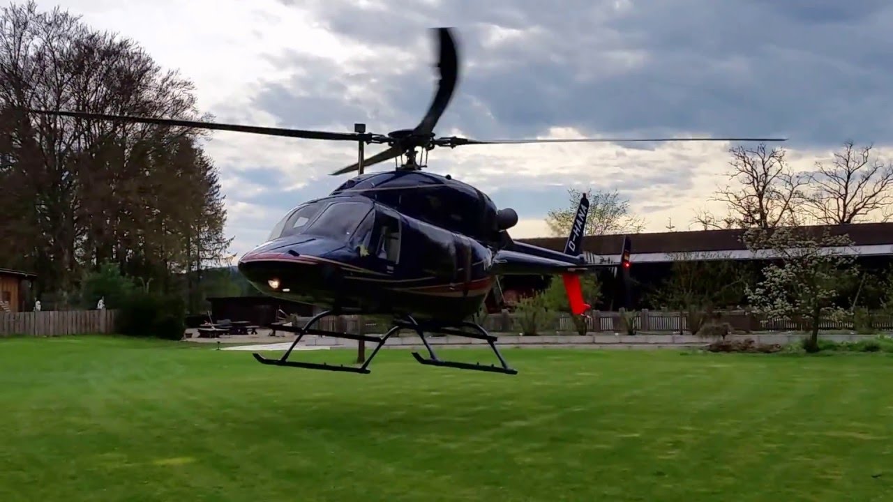 Landung BELL 427 D-HANA