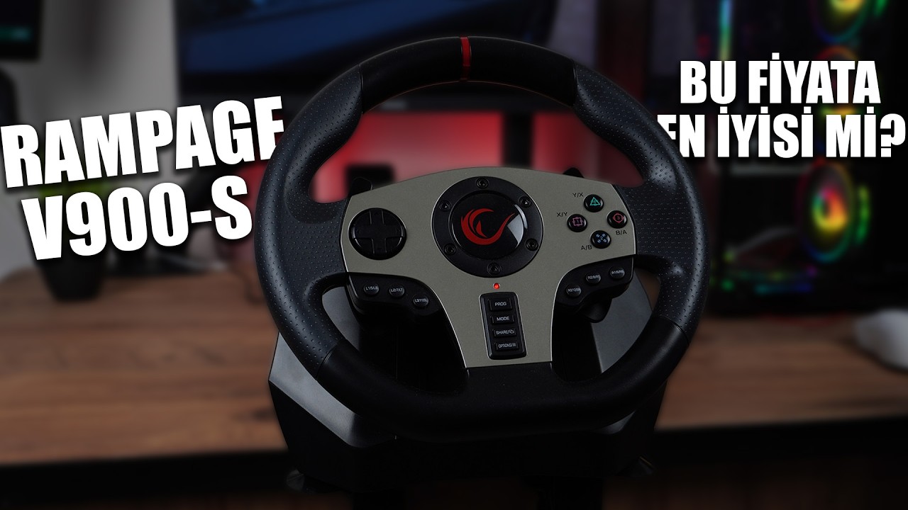 Rampage V900-S Alınır mı? En Uygun Direksiyon Setini İnceledim!