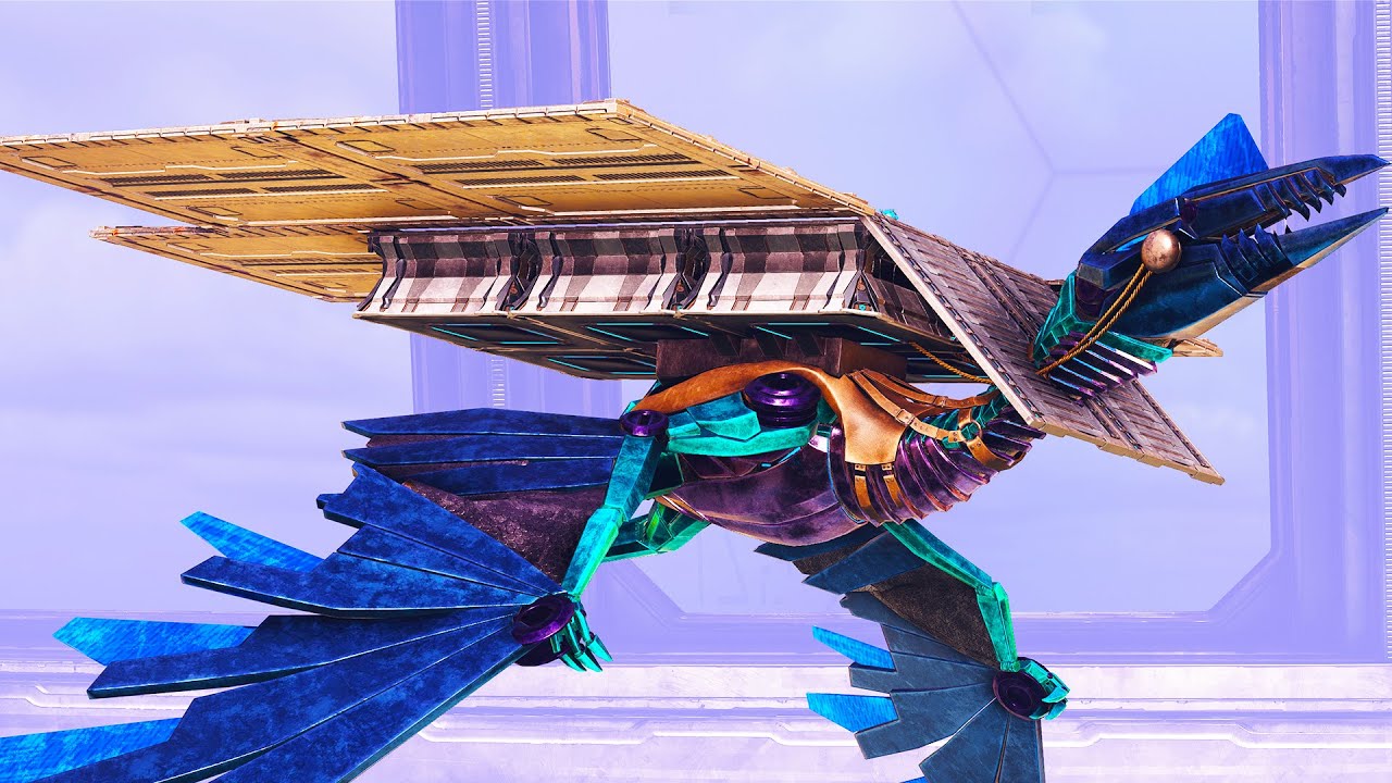 STIEKEM EEN ANDERE BASIS RAIDEN MET EEN QUETZAL!! (Ark Nederlands)