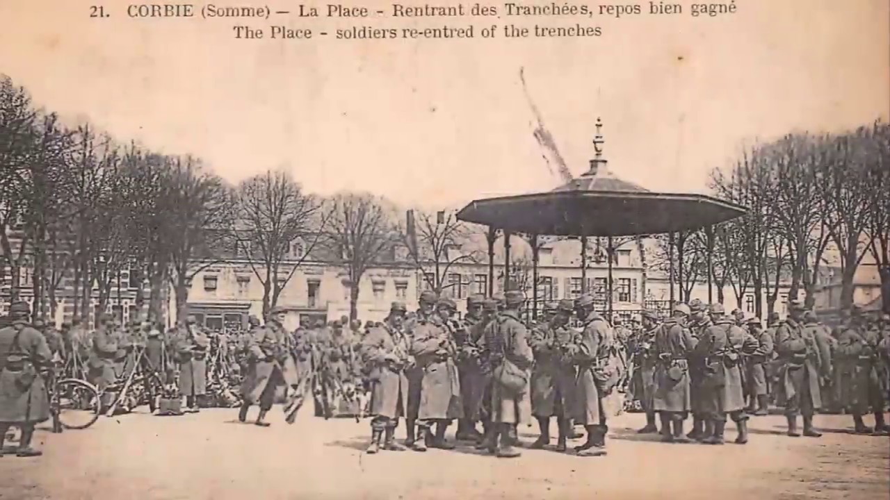 Place de la République à corbie