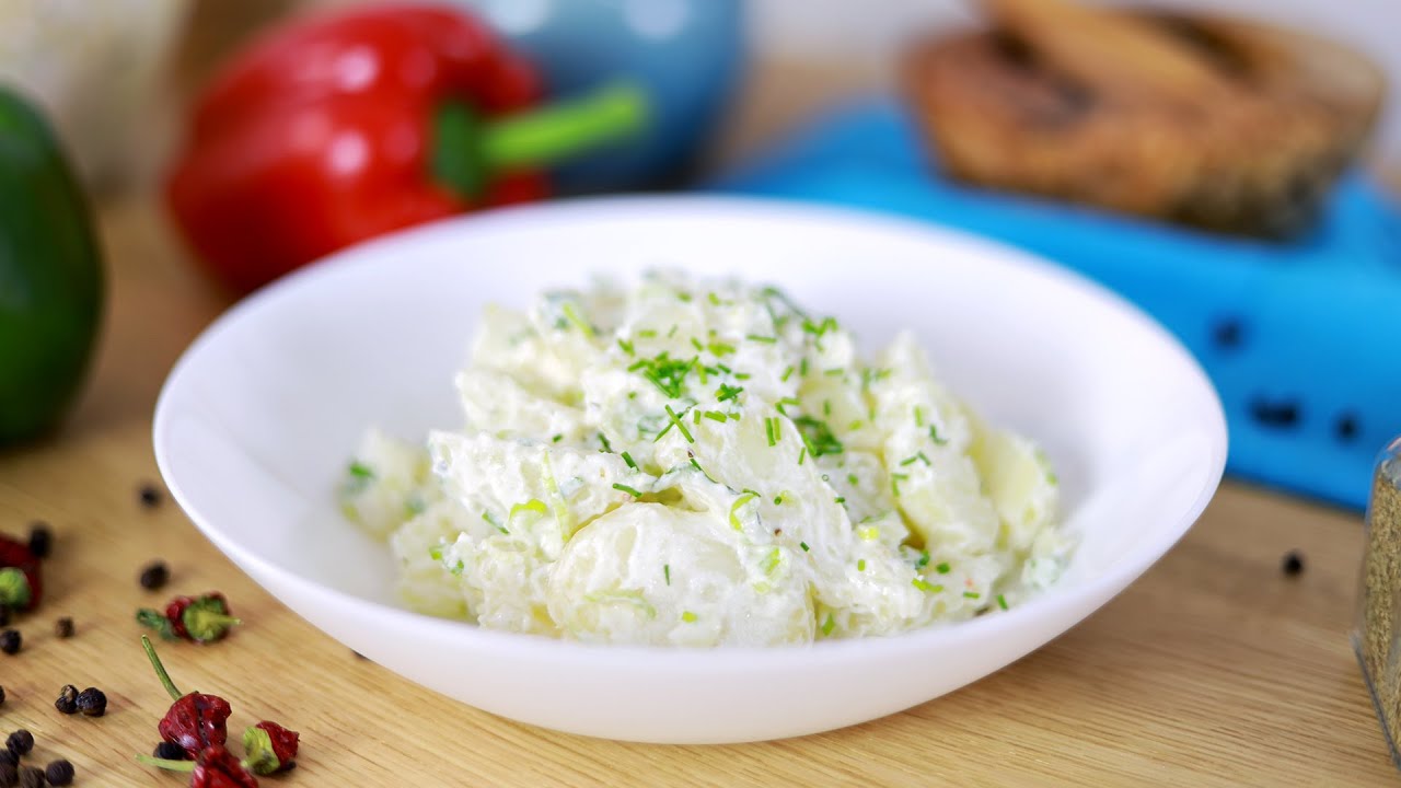 SALATA DE CARTOFI CU IAURT | Bucătar Maniac