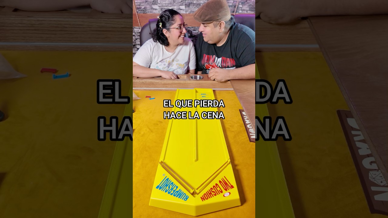 Jugamos Two Cushion Bumpershot a 500 puntos! #juegosdemesa #boardgames #fun #shorts