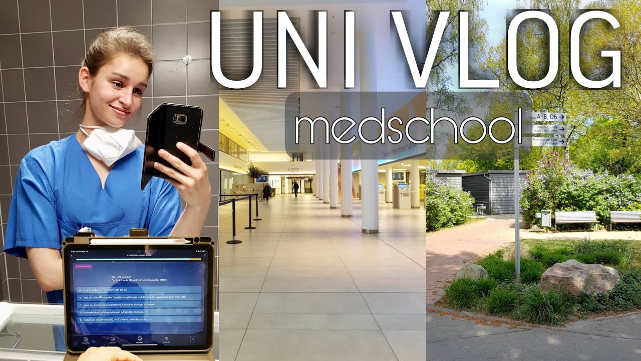 Medizin Uni-VLOG ✨ || 🧫 Lernen, Arbeiten, Sport