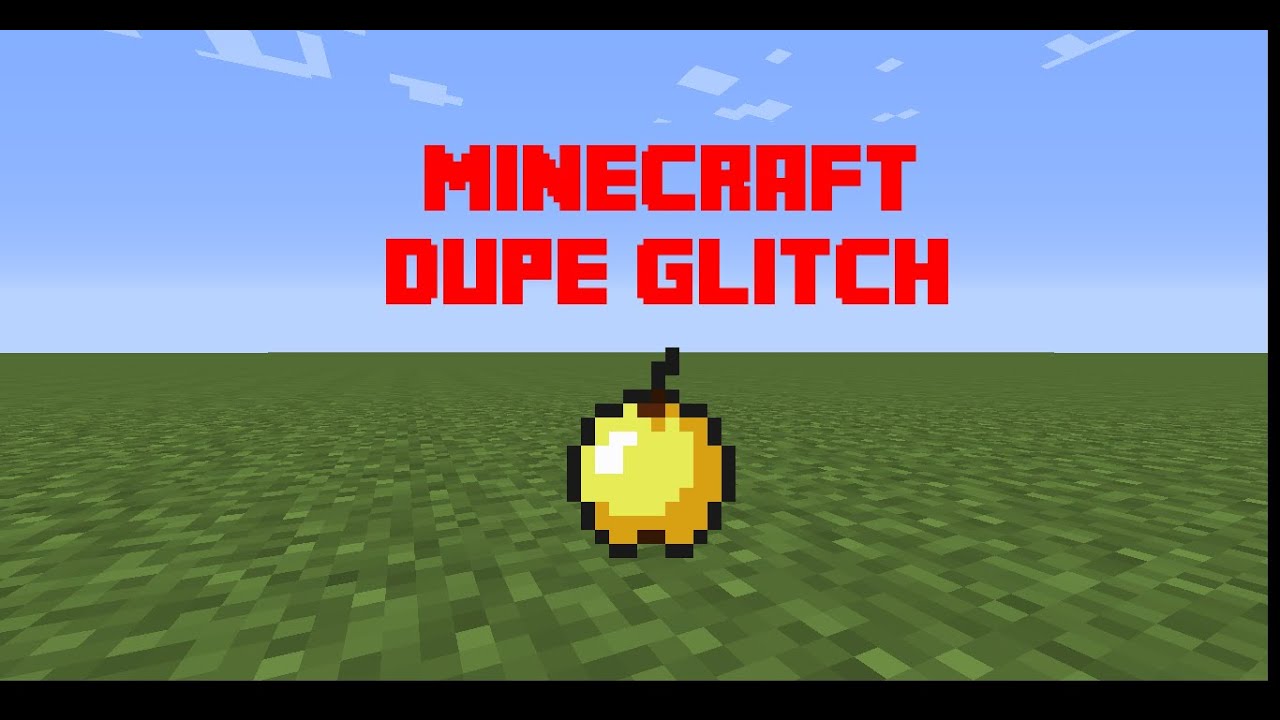 Minecraft Duplication Glitch (1.7-1.8)