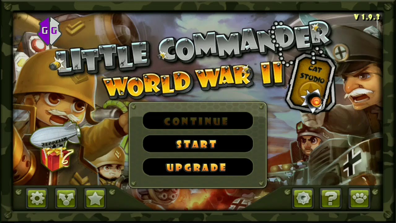 Little commander WWII TD | How to cheat | unlimited money, coin and upgrade poin