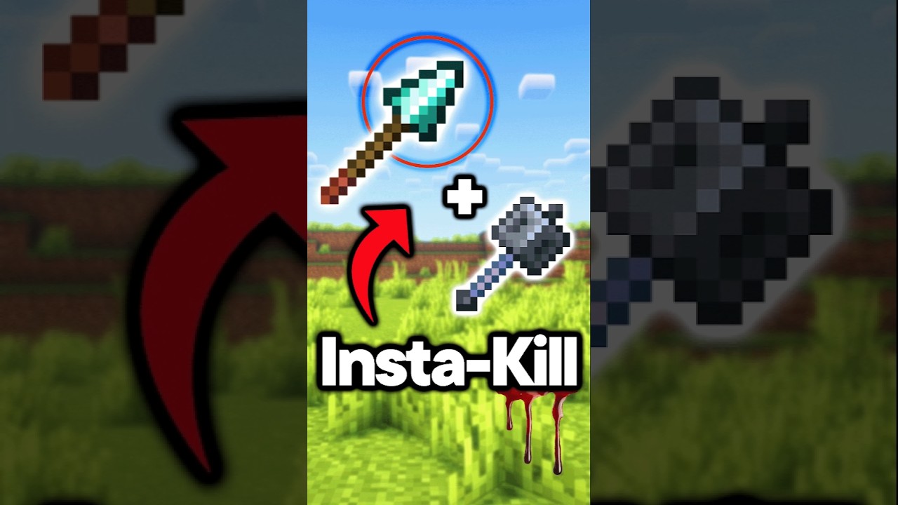 Мгновенное УБИЙСТВО с помощью комбинации копья и булавы!?