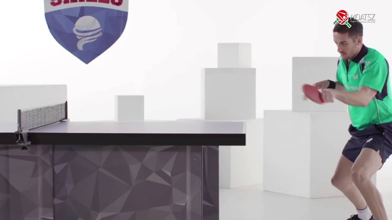 Tenyeres pörgetés - ITTF asztalitenisz oktatófilm magyarul