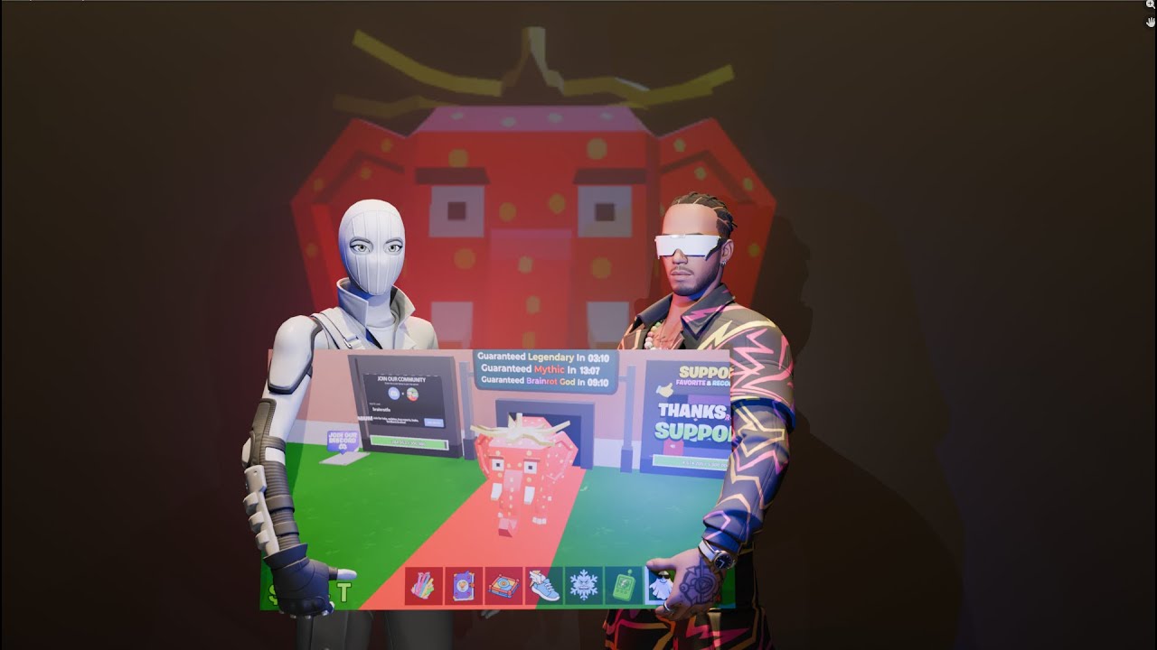 Admin Abuse de malade 🤯🤯!!! #fortnite #video #stealabrainrot #stealabrainrotgameplay #brainrot #like