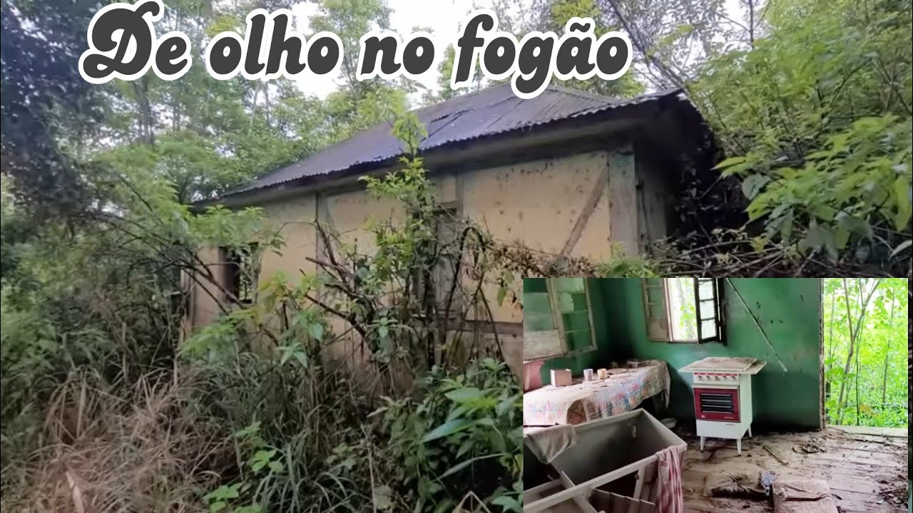 Porque será que deixaram as roupas e um lindo fogão e não voltaram mais 😲
