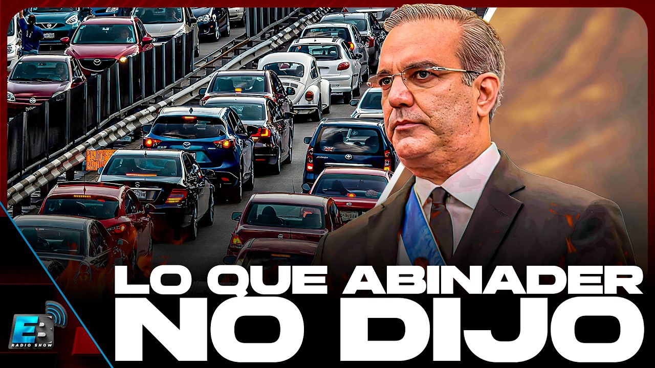 DISCURSO DE ABINADER: LO QUE NO SE DIJO. ¡OTRA VEZ! LA EPIDEMIA VIAL QUE NADIE ENFRENTA #abinader