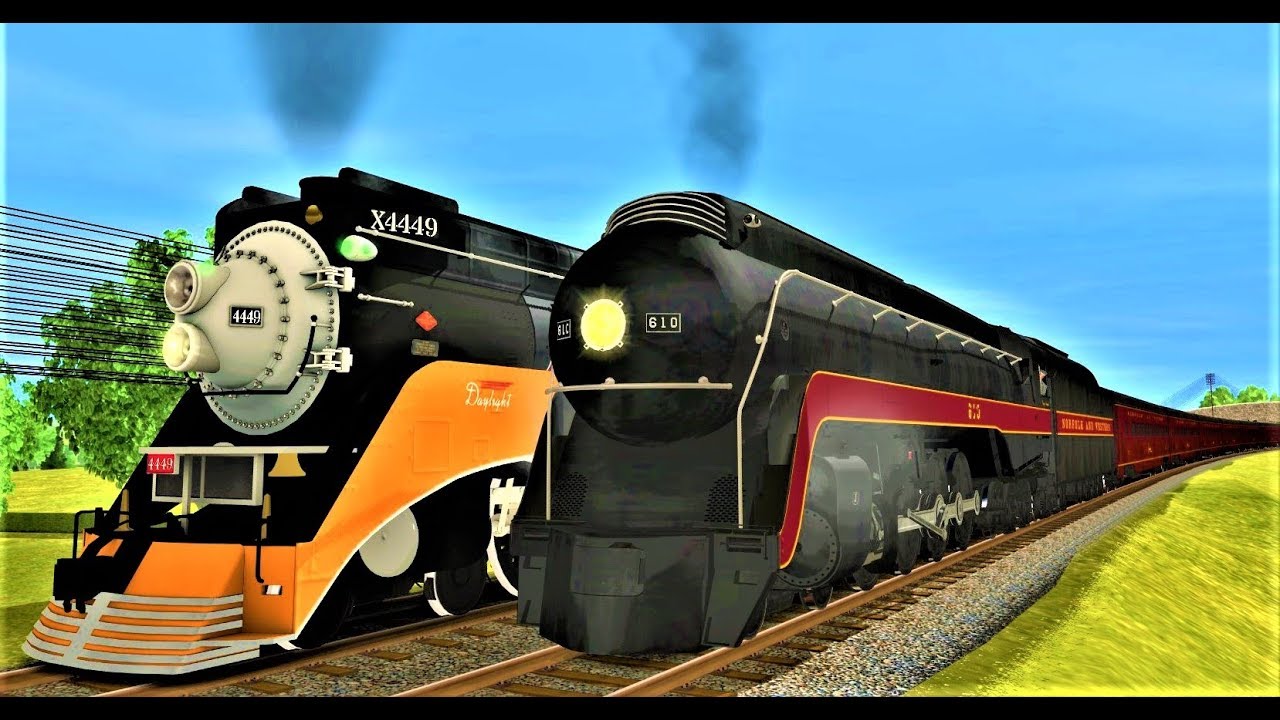 [Viewer's Request | Rematch!!] SP GS-4 vs N&W Class J (Part Two)