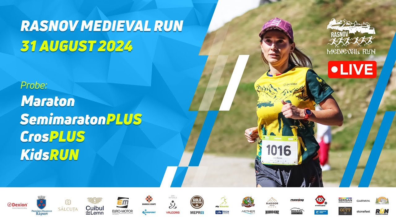 Râșnov Medieval Run - LIVE - 31 august 2024